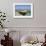 Boat at a Jetty, Palau, Sardinia, Italy, Mediterranean, Europe-Markus Lange-Framed Photographic Print displayed on a wall