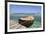 Boat at a Jetty, Palau, Sardinia, Italy, Mediterranean, Europe-Markus Lange-Framed Photographic Print