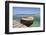 Boat at a Jetty, Palau, Sardinia, Italy, Mediterranean, Europe-Markus Lange-Framed Photographic Print