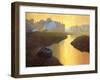 Boat at Sunrise-Max Hayslette-Framed Giclee Print