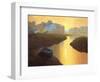 Boat at Sunrise-Max Hayslette-Framed Premium Giclee Print
