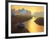 Boat at Sunrise-Max Hayslette-Framed Giclee Print