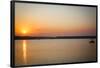 Boat at Sunset in East Hampton NY Photo Poster-null-Framed Poster