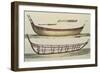 Boat Building Techniques for Rowing Boats on the Aleutian Islands from a New Voyage Round the World-Vincenzo Cabianca-Framed Giclee Print