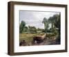 Boat Building-John Constable-Framed Giclee Print