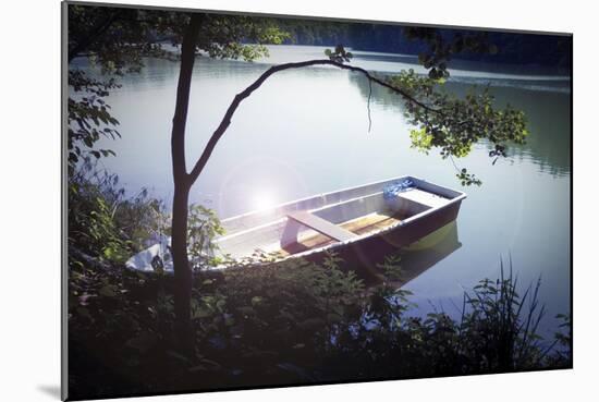 Boat by the Lake-Dorit Fuhg-Mounted Giclee Print