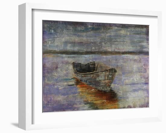 Boat by the Waters Edge-Alexys Henry-Framed Giclee Print