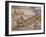 Boat Carrying Soldiers Down the River Nile, Mosaic Pavement, c. 80 BC Roman, Praenesta, Italy-null-Framed Photographic Print