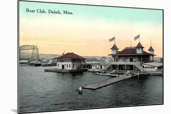 Boat Club, Duluth, Minnesota-null-Mounted Art Print