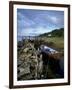 Boat, Cottage and Loch Fyne Near Furnace, Argyll and Bute, Scotland, United Kingdom, Europe-Patrick Dieudonne-Framed Photographic Print