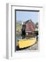 Boat & Dock Peggy's Cove NS-null-Framed Premium Giclee Print