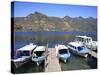 Boat Dock, San Pedro, San Pedro La Laguna, Lake Atitlan, Guatemala, Central America-Wendy Connett-Stretched Canvas