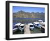 Boat Dock, San Pedro, San Pedro La Laguna, Lake Atitlan, Guatemala, Central America-Wendy Connett-Framed Photographic Print