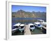 Boat Dock, San Pedro, San Pedro La Laguna, Lake Atitlan, Guatemala, Central America-Wendy Connett-Framed Photographic Print