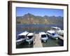 Boat Dock, San Pedro, San Pedro La Laguna, Lake Atitlan, Guatemala, Central America-Wendy Connett-Framed Photographic Print