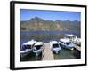 Boat Dock, San Pedro, San Pedro La Laguna, Lake Atitlan, Guatemala, Central America-Wendy Connett-Framed Photographic Print