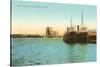 Boat Docks, Green Bay, Wisconsin-null-Stretched Canvas