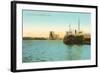 Boat Docks, Green Bay, Wisconsin-null-Framed Art Print