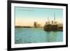 Boat Docks, Green Bay, Wisconsin-null-Framed Art Print