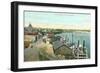 Boat Docks, St. Paul, Minnesota-null-Framed Art Print