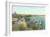 Boat Docks, St. Paul, Minnesota-null-Framed Art Print