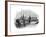 Boat Drawn over a Sluice or Lock on a Canal, 1847-Giles-Framed Giclee Print