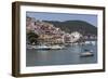 Boat Entering Harbour, Skopelos, Sporades, Greek Islands, Greece, Europe-Rolf Richardson-Framed Photographic Print