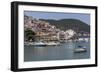 Boat Entering Harbour, Skopelos, Sporades, Greek Islands, Greece, Europe-Rolf Richardson-Framed Photographic Print