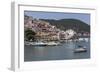 Boat Entering Harbour, Skopelos, Sporades, Greek Islands, Greece, Europe-Rolf Richardson-Framed Photographic Print