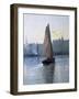 Boat Entering the Harbour-Eliseu Meifren y Roig-Framed Art Print