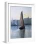 Boat Entering the Harbour-Eliseu Meifren y Roig-Framed Art Print