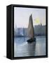 Boat Entering the Harbour-Eliseu Meifren y Roig-Framed Stretched Canvas