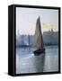 Boat Entering the Harbour-Eliseu Meifren y Roig-Framed Stretched Canvas