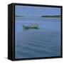 Boat Excursion on an Idyllic Lake-Harald Slott-Möller-Framed Stretched Canvas