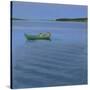 Boat Excursion on an Idyllic Lake-Harald Slott-Möller-Stretched Canvas