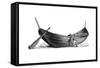 Boat for Fourteen Pairs of Oars, Found at Nydam, Jutland, 1892-null-Framed Stretched Canvas