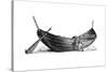 Boat for Fourteen Pairs of Oars, Found at Nydam, Jutland, 1892-null-Stretched Canvas