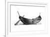 Boat for Fourteen Pairs of Oars, Found at Nydam, Jutland, 1892-null-Framed Giclee Print