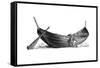 Boat for Fourteen Pairs of Oars, Found at Nydam, Jutland, 1892-null-Framed Stretched Canvas