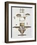 Boat from Caroline Islands-null-Framed Giclee Print