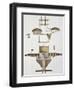 Boat from Caroline Islands-null-Framed Giclee Print