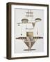 Boat from Caroline Islands-null-Framed Giclee Print