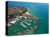 Boat Harbor, Urangan, Hervey Bay, Fraser Coast, Queensland, Australia-David Wall-Stretched Canvas