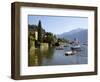 Boat Harbour and Lake Como, Bellagio, Lombardy, Italian Lakes, Italy, Europe-Frank Fell-Framed Photographic Print