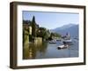 Boat Harbour and Lake Como, Bellagio, Lombardy, Italian Lakes, Italy, Europe-Frank Fell-Framed Photographic Print