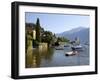 Boat Harbour and Lake Como, Bellagio, Lombardy, Italian Lakes, Italy, Europe-Frank Fell-Framed Photographic Print