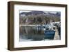 Boat harbour for vistitor boats in Shiretoko National Park, UNESCO World Heritage Site, Hokkaido, J-Michael Runkel-Framed Photographic Print