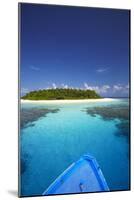 Boat Heading for Desert Island, Maldives, Indian Ocean, Asia-Sakis Papadopoulos-Mounted Photographic Print