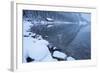 Boat House at Lake Louise, Banff National Park, Rocky Mountains, Alberta, Canada-Miles Ertman-Framed Photographic Print