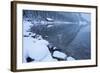 Boat House at Lake Louise, Banff National Park, Rocky Mountains, Alberta, Canada-Miles Ertman-Framed Photographic Print